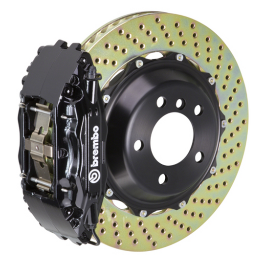 Brembo GR86 Front GT BBK - 4 Piston Cast 2-Piece Calipers w/ Drilled 2-Piece Rotors