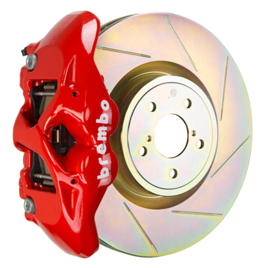 Brembo GR86 / BRZ Front GT BBK - 4 Piston Cast Monoblock Calipers (326x30 1pc Rotors)