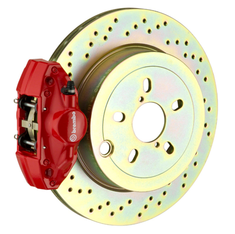 Brembo GR86 Rear GT BBK, 2 Piston Calipers 1 pc Rotors (316x20 1pc Rotors)