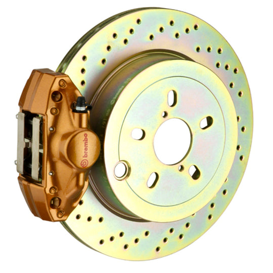 Brembo GR86 Rear GT BBK, 2 Piston Calipers 1 pc Rotors (316x20 1pc Rotors)