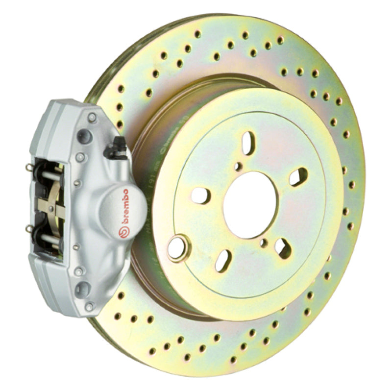Brembo GR86 Rear GT BBK, 2 Piston Calipers 1 pc Rotors (316x20 1pc Rotors)