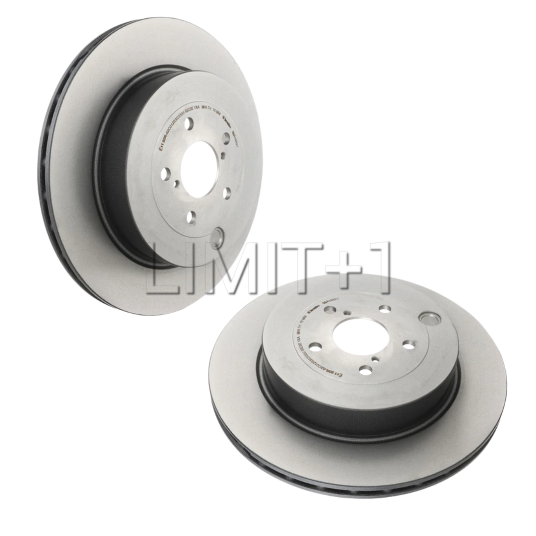 Brembo GR86 / BRZ Premium UV Coated Rotors - Rear (Brembo)