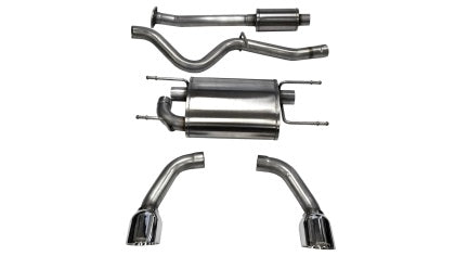 CORSA Performance GR86 / BRZ Sport Cat-Back Exhaust (Polished Tips)