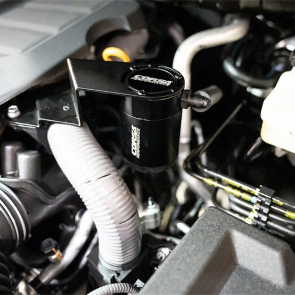 CORSA Performance 2022+ Tundra Aluminum Oil Catch Can