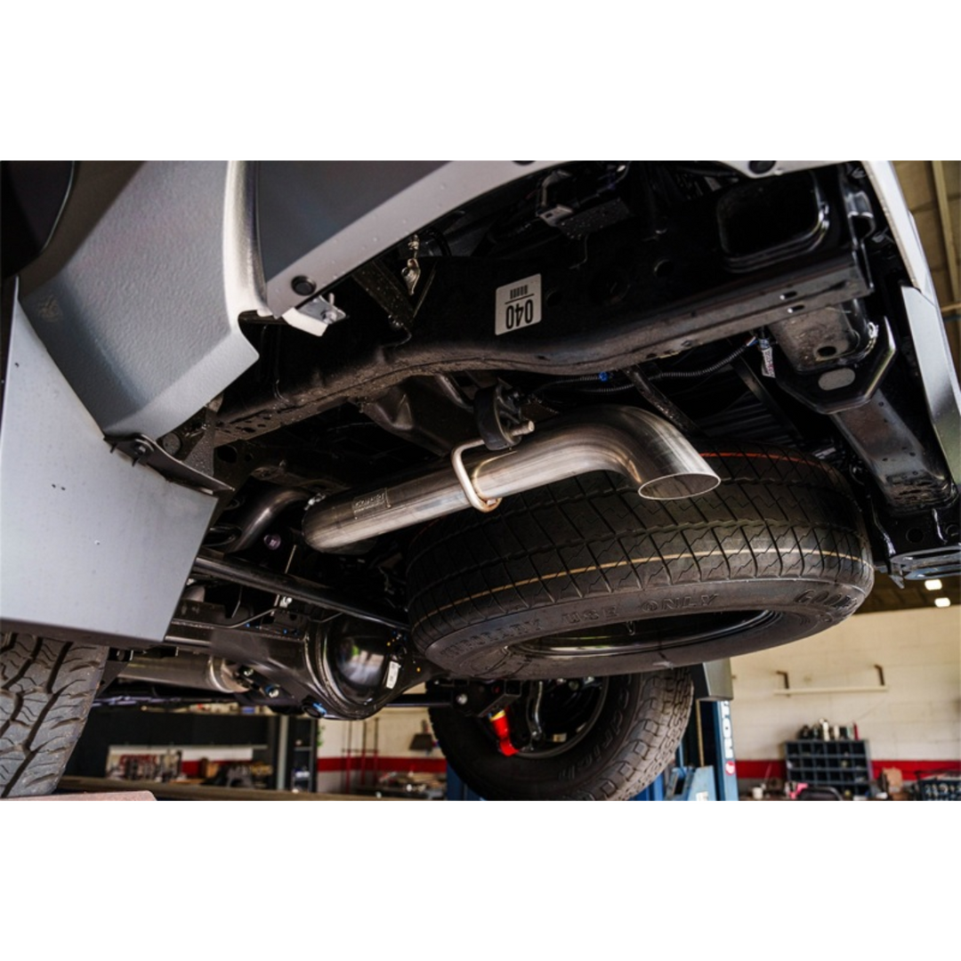 CORSA Performace 2024+ Tacoma 3in Sport Cat-Back - Exhaust Dump2