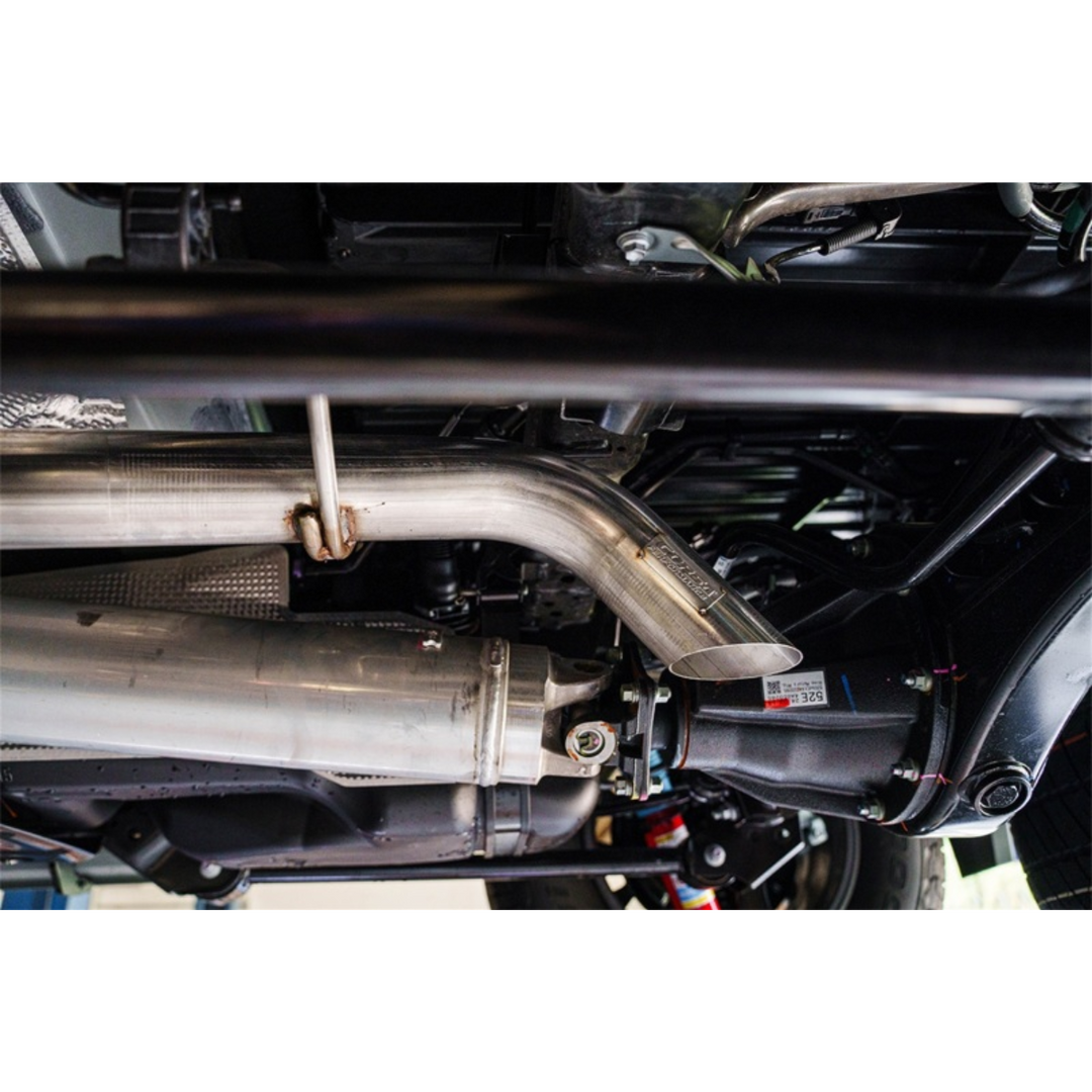 CORSA Performace 2024+ Tacoma 3in Sport Cat-Back - Exhaust Dump5