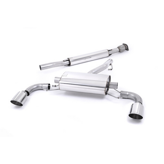 Milltek GR86 Resonated Secondary Cat-back Exhaust