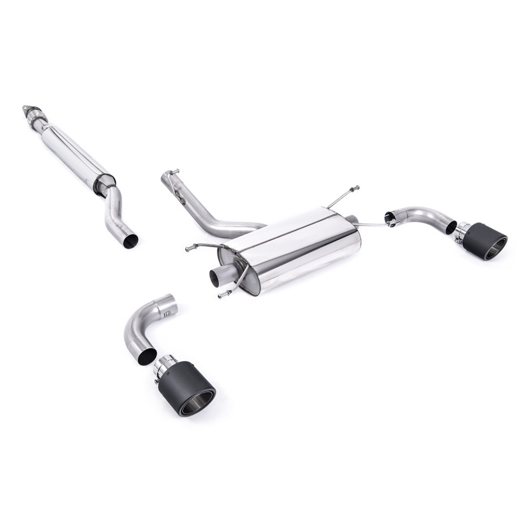 Milltek GR86 Resonated Secondary Cat-back Exhaust