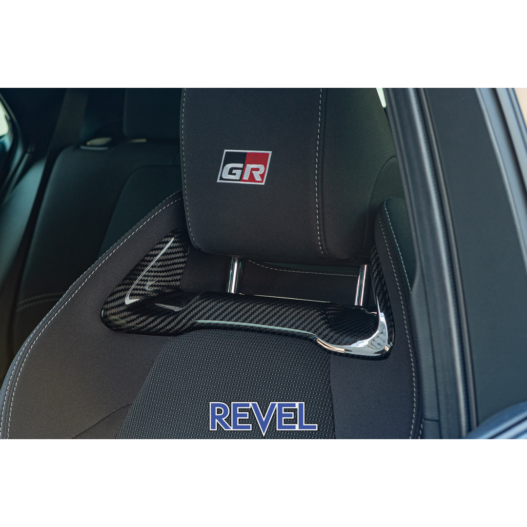 Revel GR Corolla GT Dry Carbon Seat Insert Covers - 2 Pieces