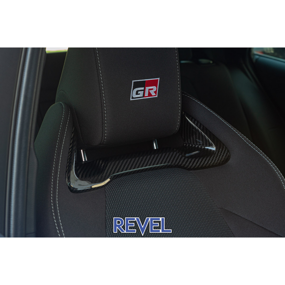 Revel GR Corolla GT Dry Carbon Seat Insert Covers - 2 Pieces