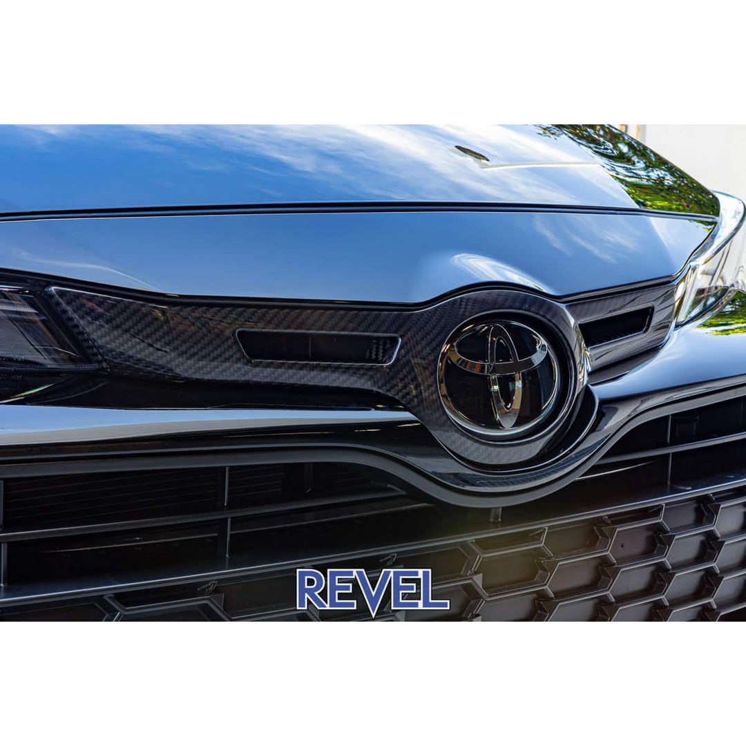 Revel GR Corolla GT Dry Carbon Front Upper Duct Cover - 1 Piece