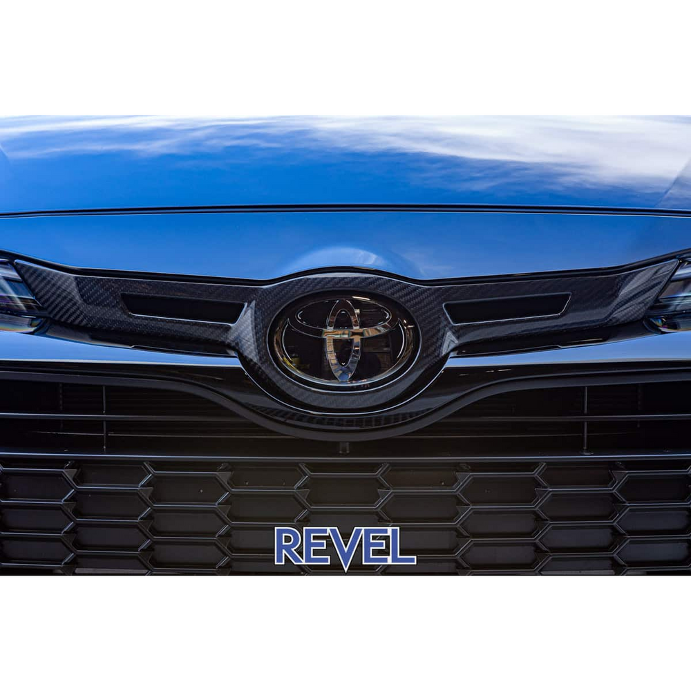 Revel GR Corolla GT Dry Carbon Front Upper Duct Cover - 1 Piece