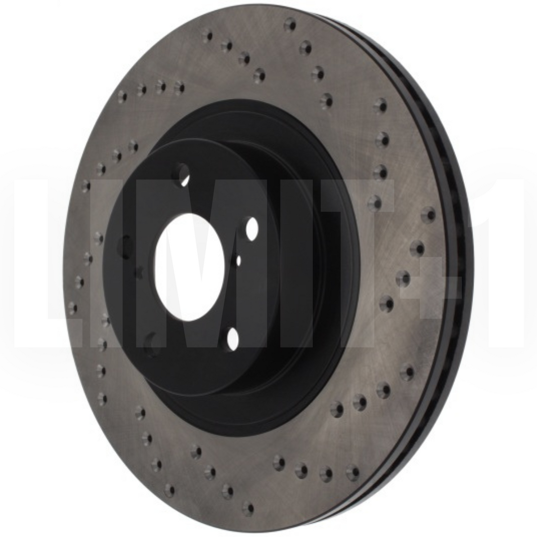 StopTech GR86 Sport Cross Drilled Brake Front Rotors