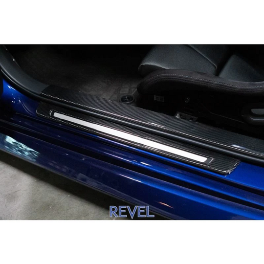 Revel GT Dry Carbon 2022 Toyota GR86 / Subaru BRZ Sill Covers - 2 Pieces