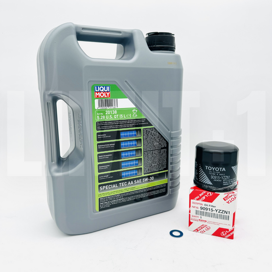 Liqui Moly Special Tec 5W-30 Full Synthetic Oil Change Kit W/ OEM Filter (Spirited Driving)
