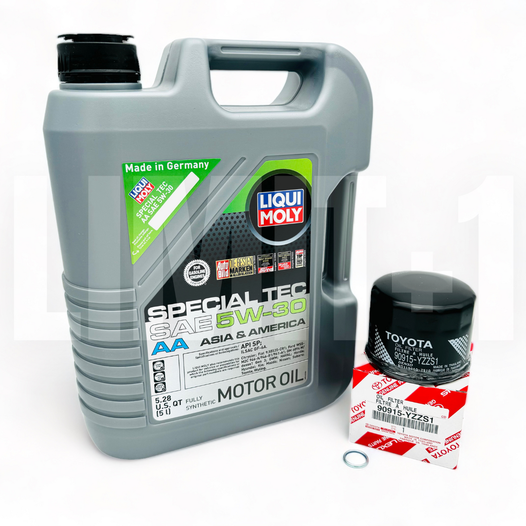 Liqui Moly Special Tec 5W-30 Full Synthetic Oil Change Kit W/ OEM Filter (Daily Driver) GR86