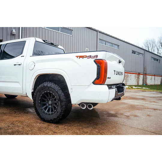 Corsa 2022+ Tundra 3" Sport Cat-Back Side Exit Exhaust System2