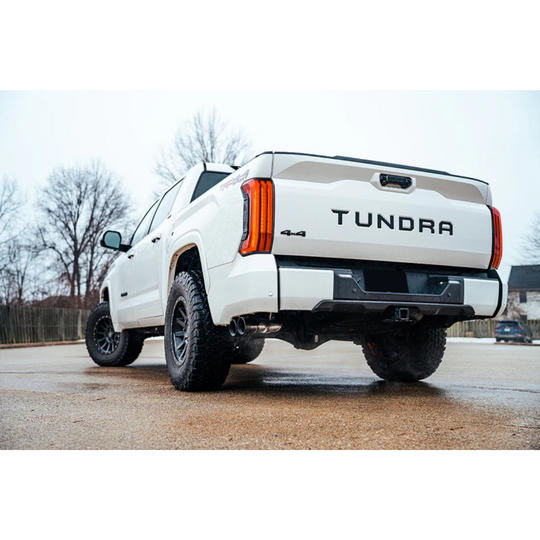 Corsa 2022+ Tundra 3" Sport Cat-Back Side Exit Exhaust System5