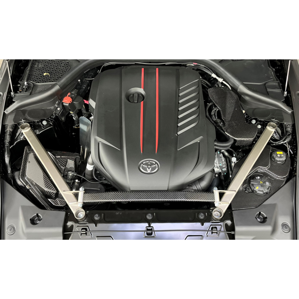 Cusco GR Supra Power Brace - Type ALC-OS Front Strut Support (Carbon)