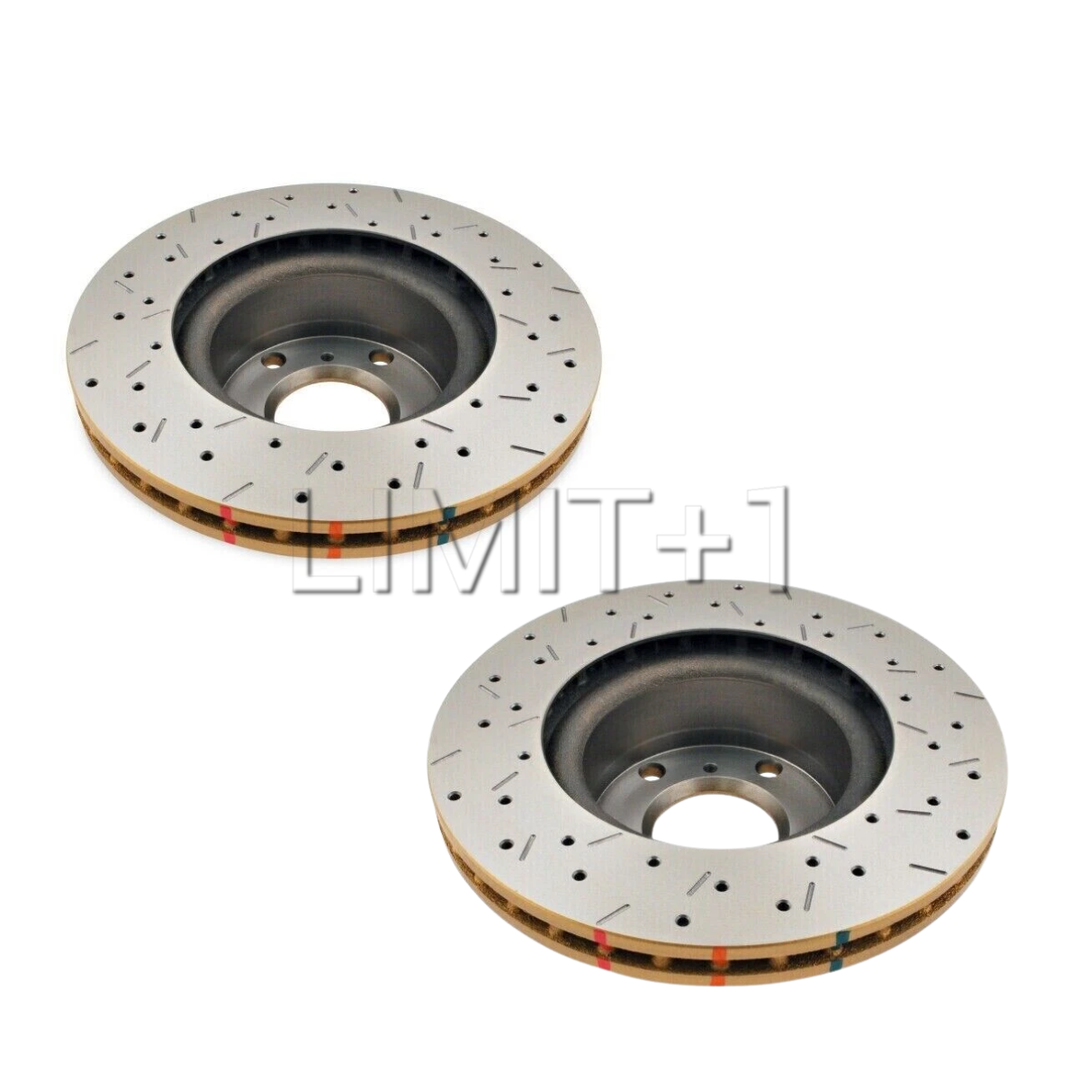 DBA GR86 / BRZ 4000 Series Drilled & Slotted Rotors - Front (Brembo)