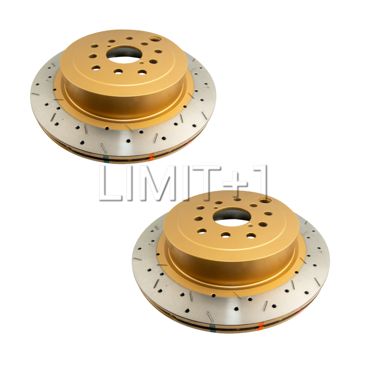 DBA GR86 / BRZ 4000 Series Drilled & Slotted Rotors - Rear (Brembo ...
