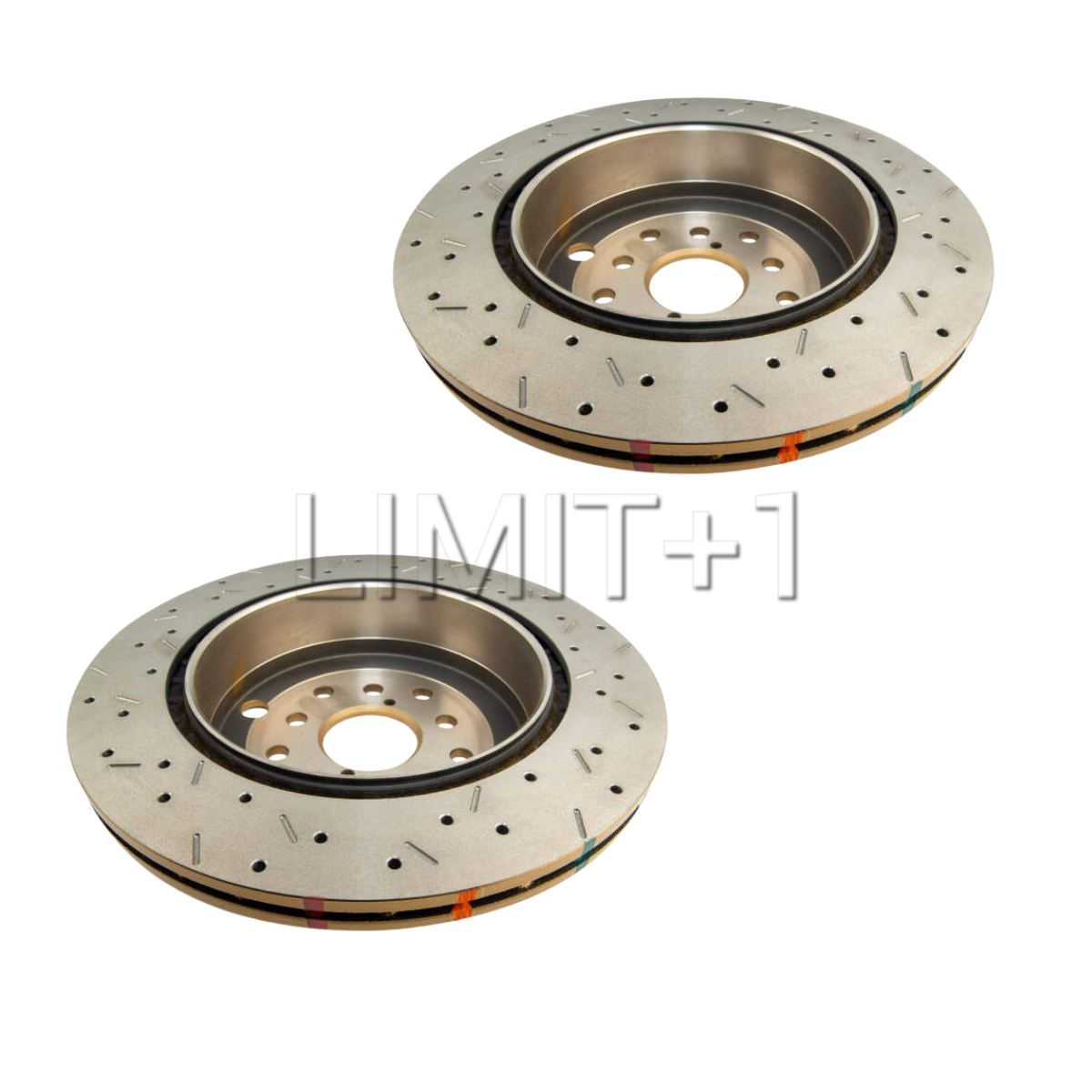 DBA GR86 / BRZ 4000 Series Drilled & Slotted Rotors - Rear (Brembo ...