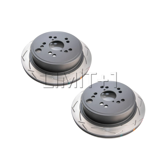 DBA GR86 / BRZ 4000 Series Slotted Rotors - Rear (Non-Brembo)