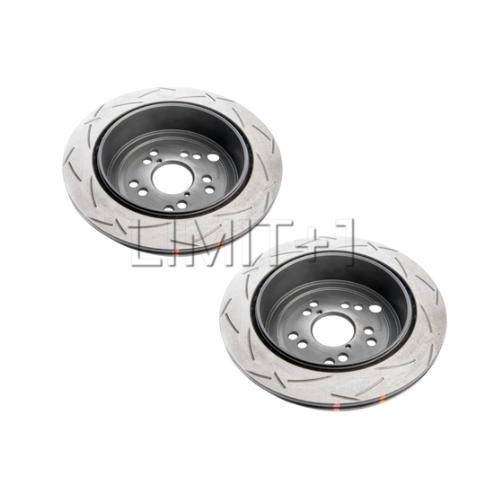 DBA GR86 / BRZ 4000 Series Slotted Rotors - Rear (Non-Brembo)