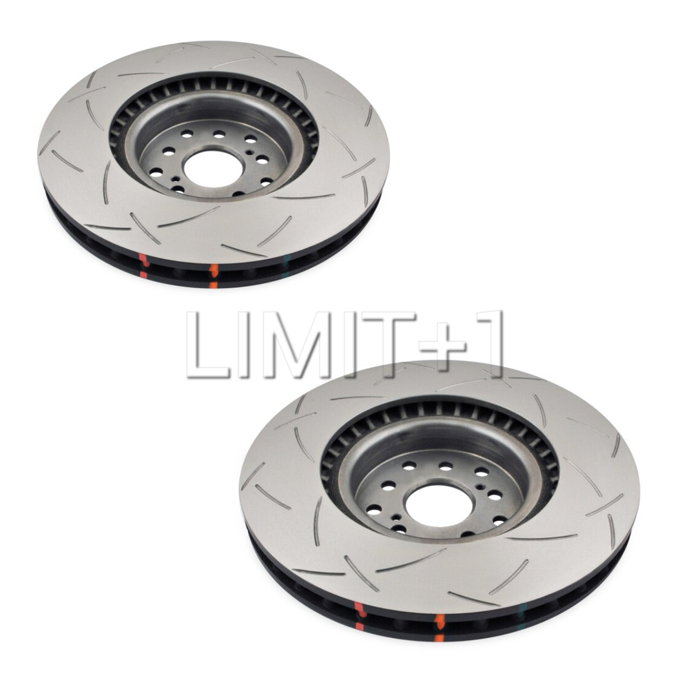 DBA GR86 / BRZ 4000 Series T3 Slotted Rotors - Front (Brembo)