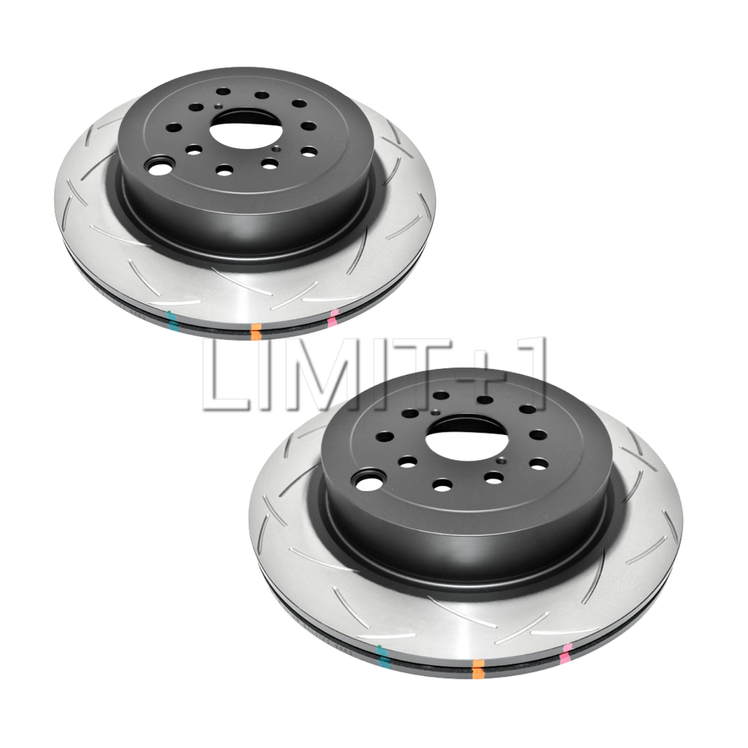 DBA GR86 / BRZ 4000 Series T3 Slotted Rotors - Rear (Brembo)