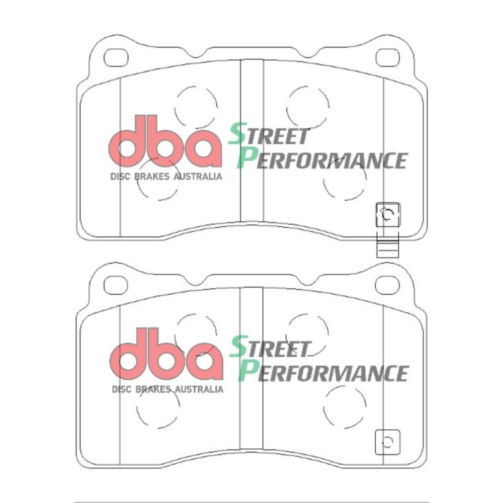 DBA GR86 / BRZ SP500 Brake Pads - Front (Brembo)