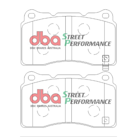 DBA GR86 / BRZ SP500 Brake Pads - Front (Brembo)