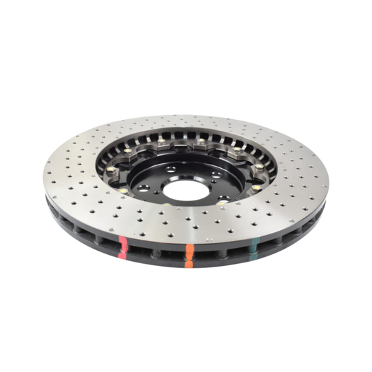 DBA GR Corolla 5000 Series XD Drilled Brake Rotor - Front