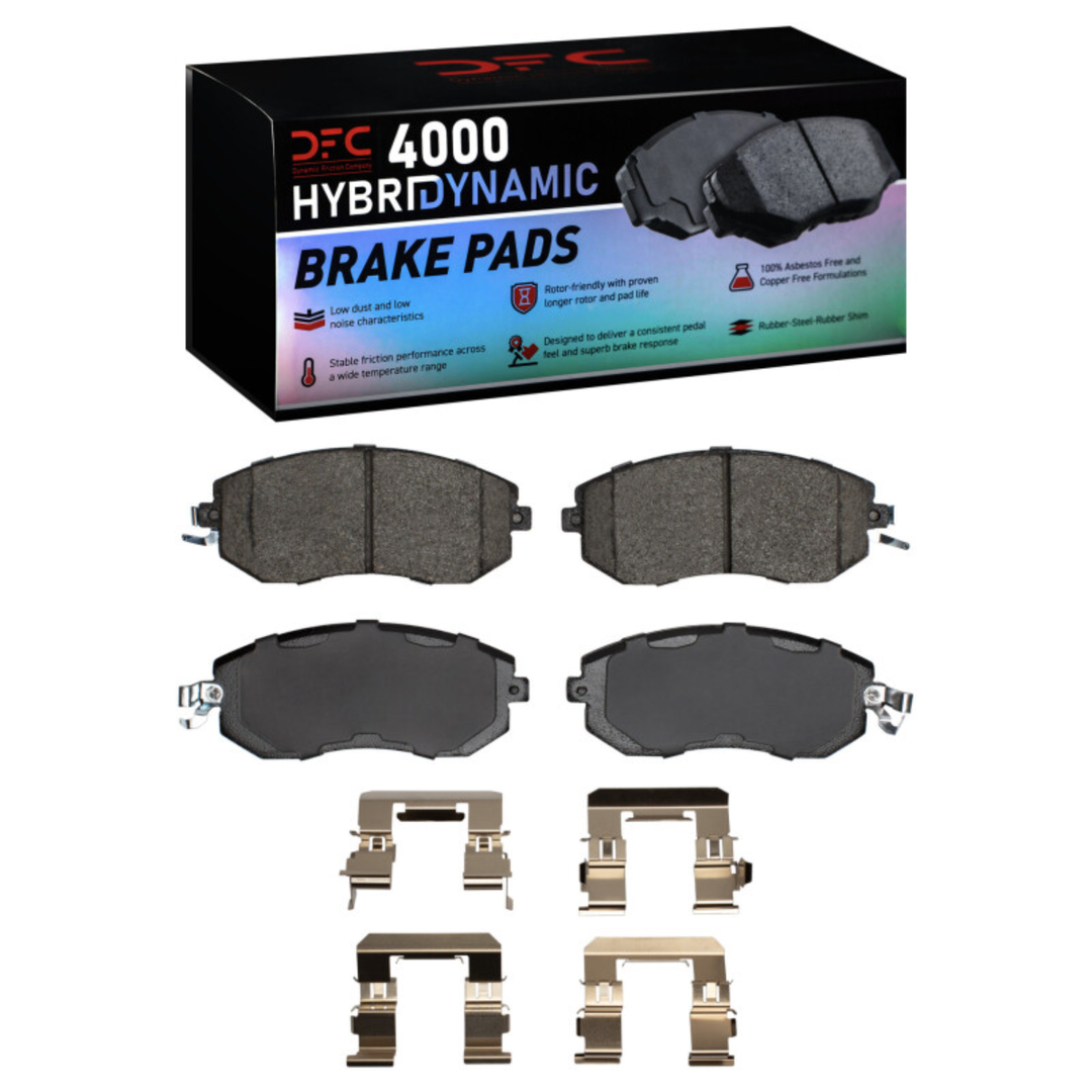 DFC GR86 / BRZ 4000 HybriDynamic Brake Pads - Front (Non-Brembo)