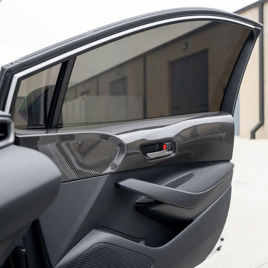 Driven Media GR Corolla Carbon Fiber FRONT Upper Door Trim Covers