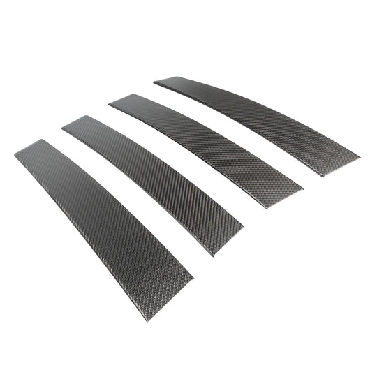 Driven Media GR Corolla Carbon Fiber Exterior Door Pillar Covers