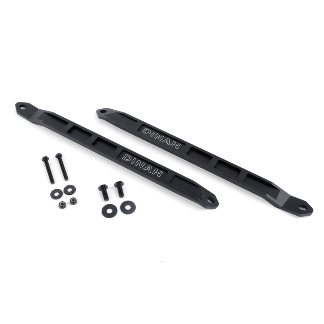 Dinan GR Supra Strut Tower Braces - Front