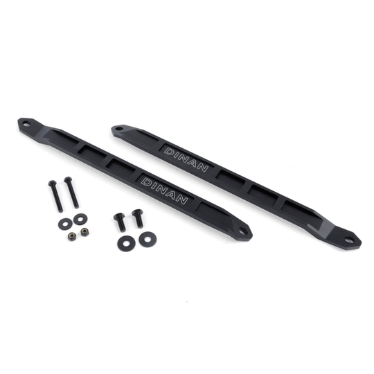 Dinan GR Supra Strut Tower Braces - Front