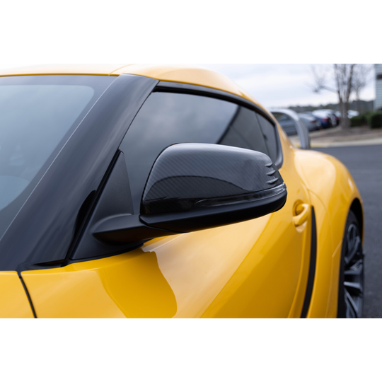 Dinan GR Supra Carbon Fiber Mirror Cover Set