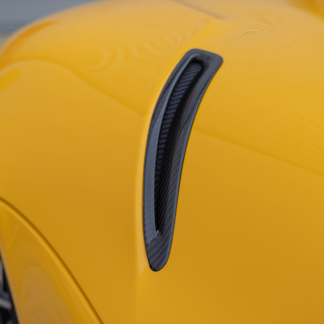 Dinan GR Supra Carbon Fiber Side Hood Vent Covers