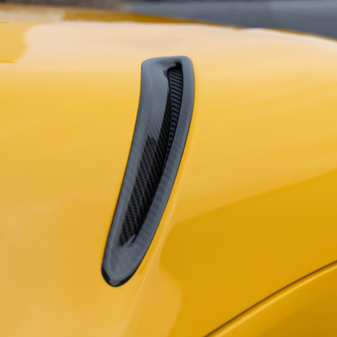 Dinan GR Supra Carbon Fiber Side Hood Vent Covers