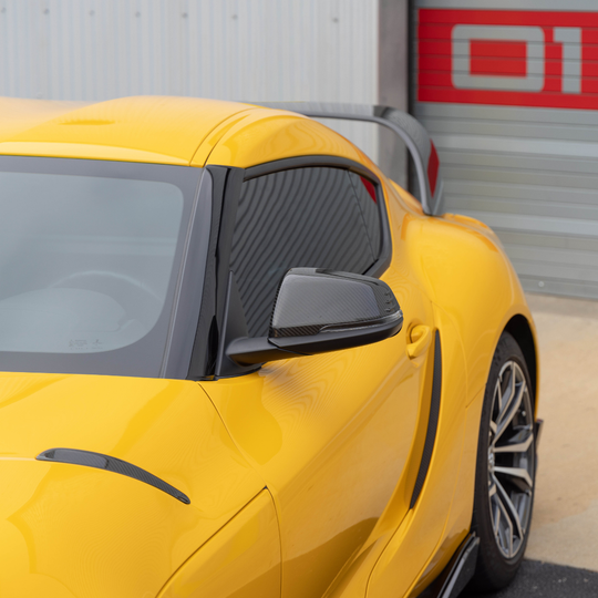 Dinan GR Supra Carbon Fiber Side Hood Vent Covers