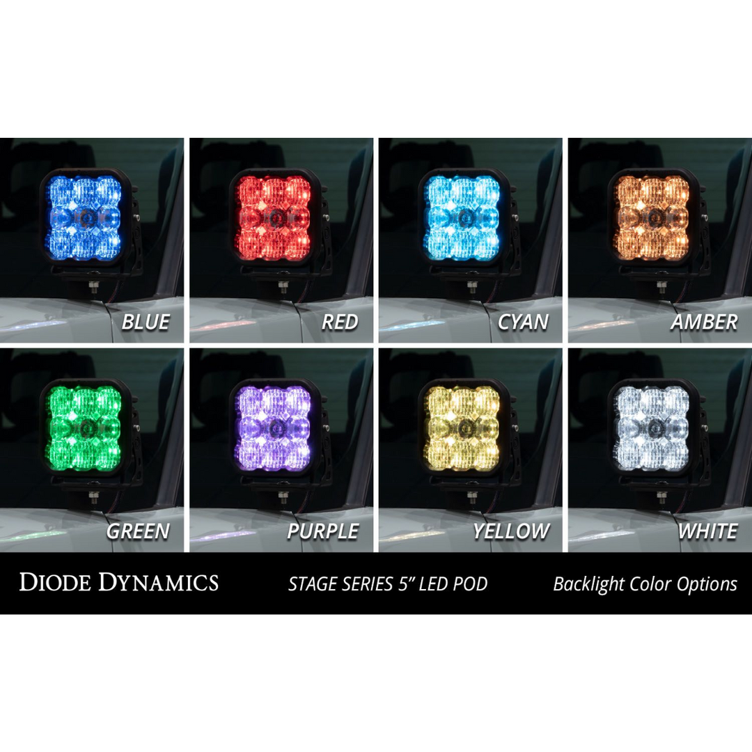 Diode Dynamics 2022+ Tundra Backlit Ditch Light Kit11