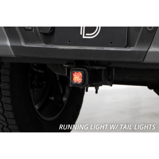 Diode Dynamics 2022+ Tundra HitchMount LED Pod Reverse Kit4
