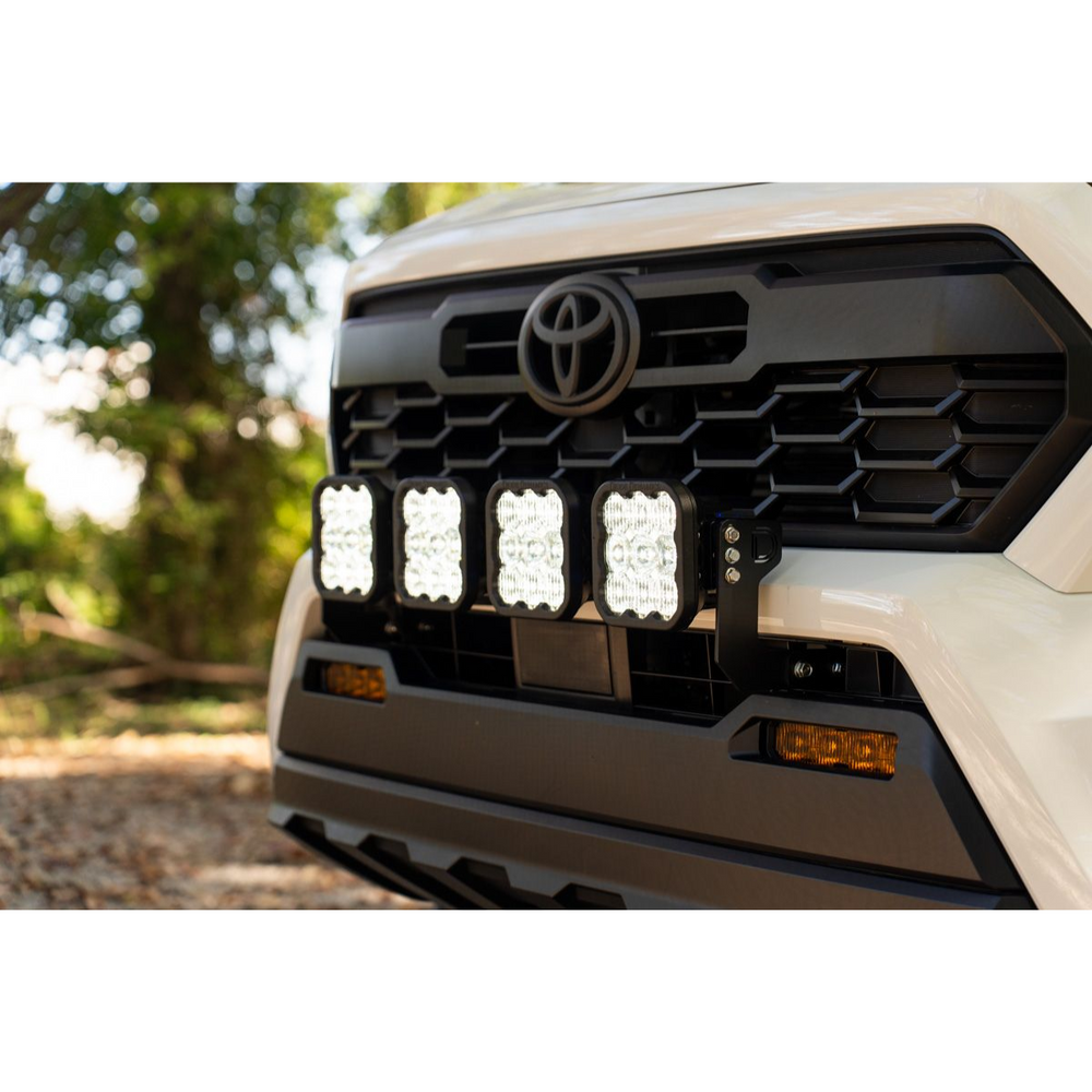 Diode Dynamics 2024+ Tacoma SS5 Grille CrossLink Lightbar1