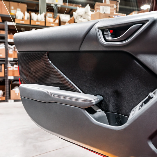 Driven Media GR86 / BRZ Carbon Fiber Door Card Inserts