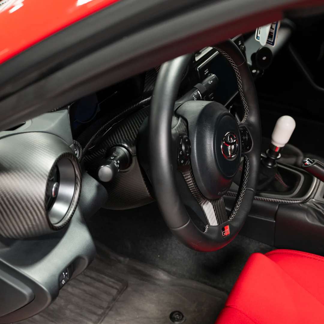 Driven Media GR86 / BRZ Carbon Fiber Steering Wheel Column