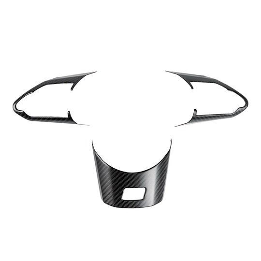Driven Media GR Corolla Carbon Fiber Steering Wheel Trim