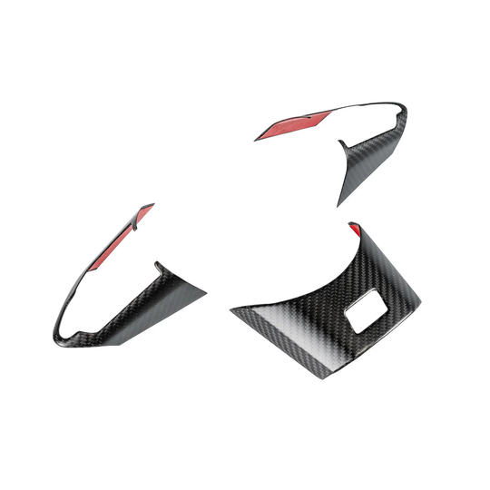 Driven Media GR Corolla Carbon Fiber Steering Wheel Trim