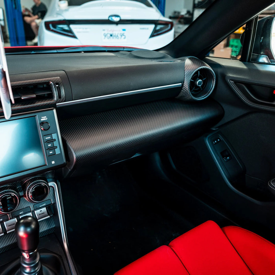 Driven Media GR86 / BRZ Carbon Fiber Glovebox Dashboard Cover